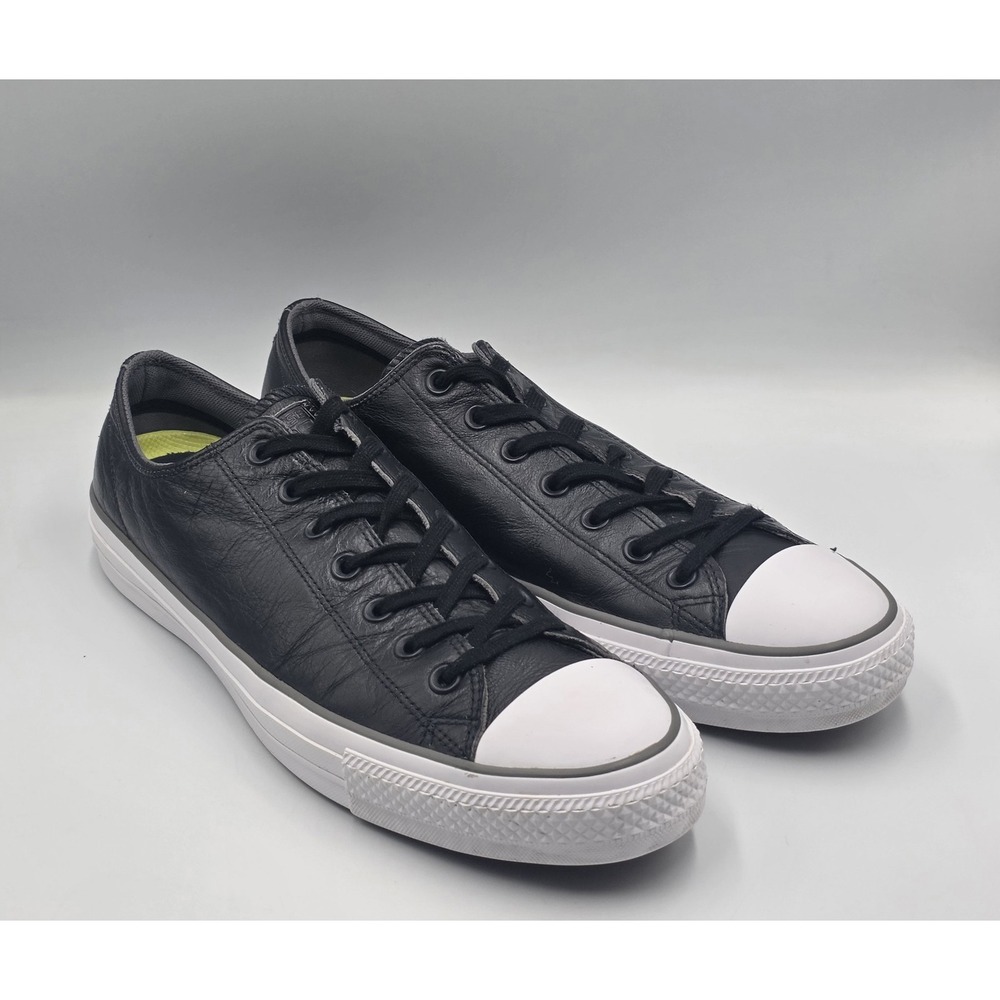 Converse Chuck Taylor All Star II Craft Leather Ox Black 155510C Men's 13